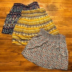 Simple Skirts with Pockets, sz XL